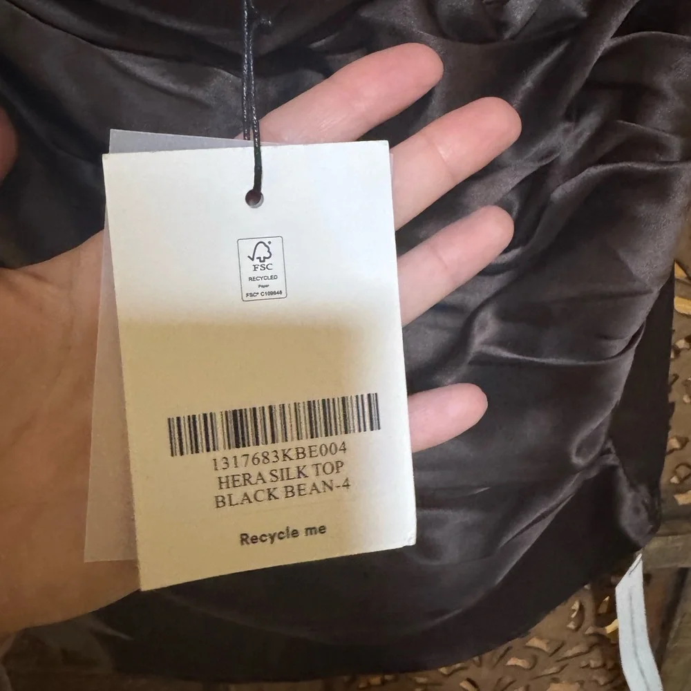 NEW NWT Reformation Hera Top Blouse - Picture 4 of 5